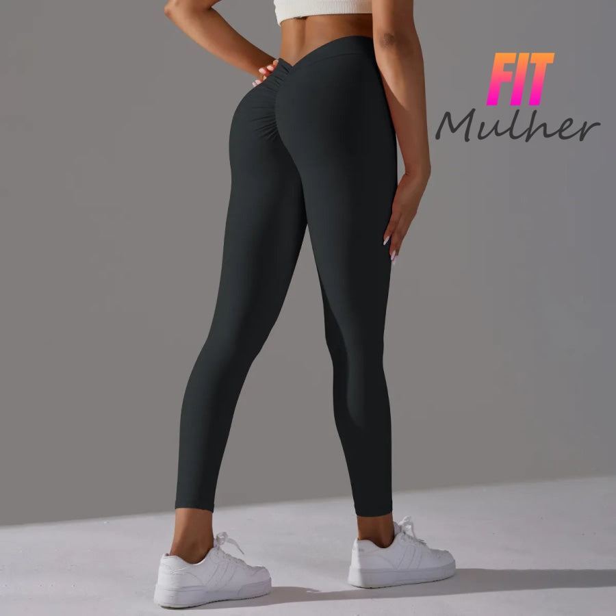 Compre 1 Leve 2: Legging Empina Bumbum Cavada