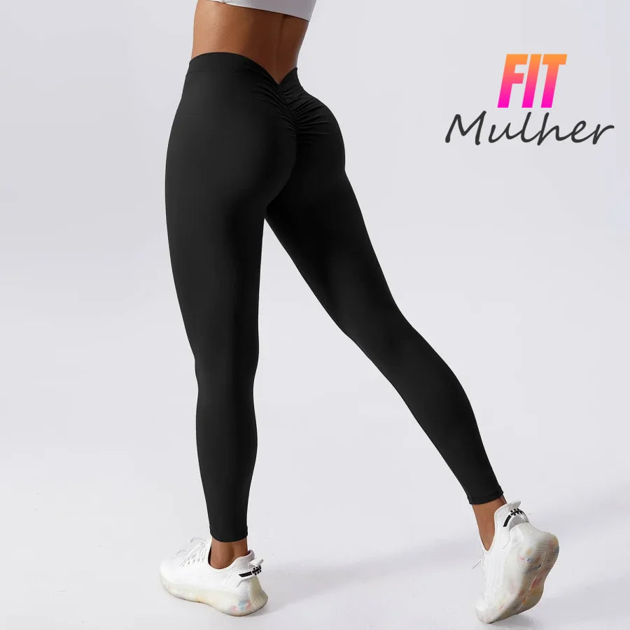 Compre 1 Leve 2: Legging Empina Bumbum Cavada