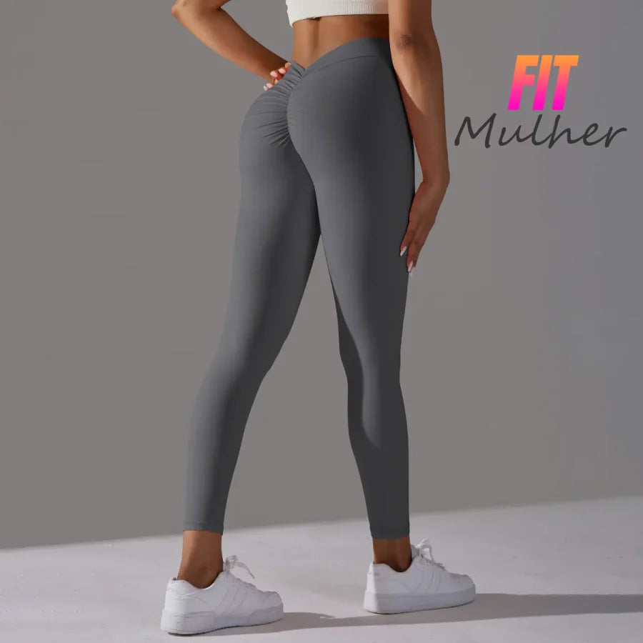 Compre 1 Leve 2: Legging Empina Bumbum Cavada