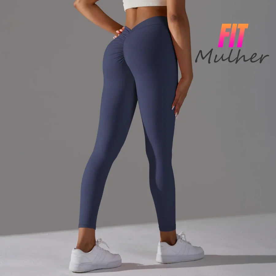 Compre 1 Leve 2: Legging Empina Bumbum Cavada