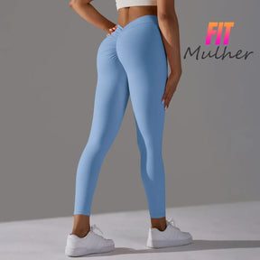 Compre 1 Leve 2: Legging Empina Bumbum Cavada