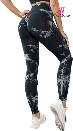 Compre 1 Leve 2: Legging Marmorizada Empina Bumbum