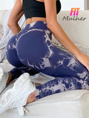 Legging Marmorizada Empina Bumbum