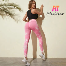 Legging Marmorizada Empina Bumbum