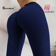 Legging Rendada Transpirável Push Up