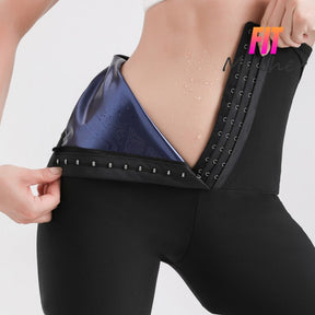 LIQUIDAÇÃO (SÓ HOJE) - Efeito Sauna PREMIUM - Modela Cintura, Queima Calorias, Famosa Pochete e Ideal para Pós Parto - FIT MULHER